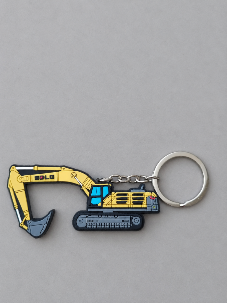 SDLG Excavator Keychain